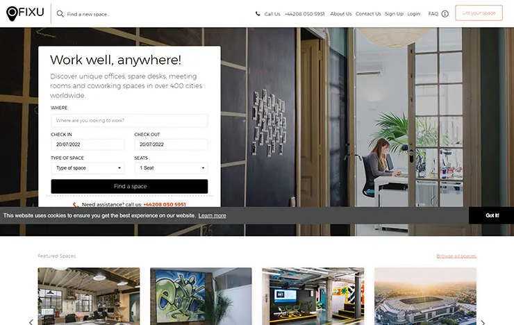 Fixu service platform